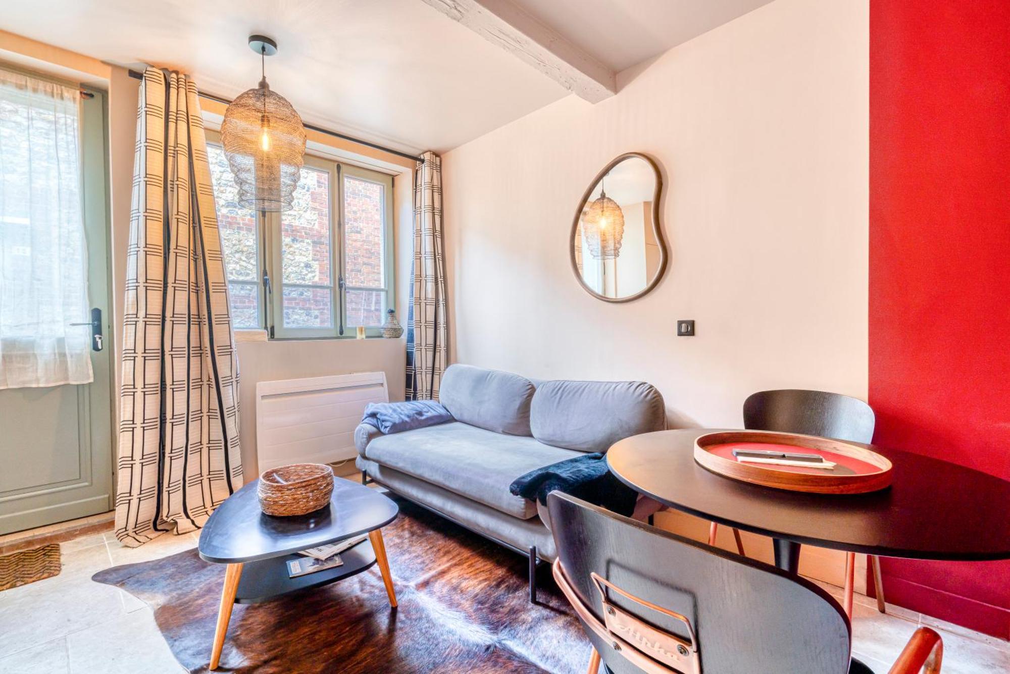 La Mondaine - Idealement Situe, Charme Honfleur Exteriör bild