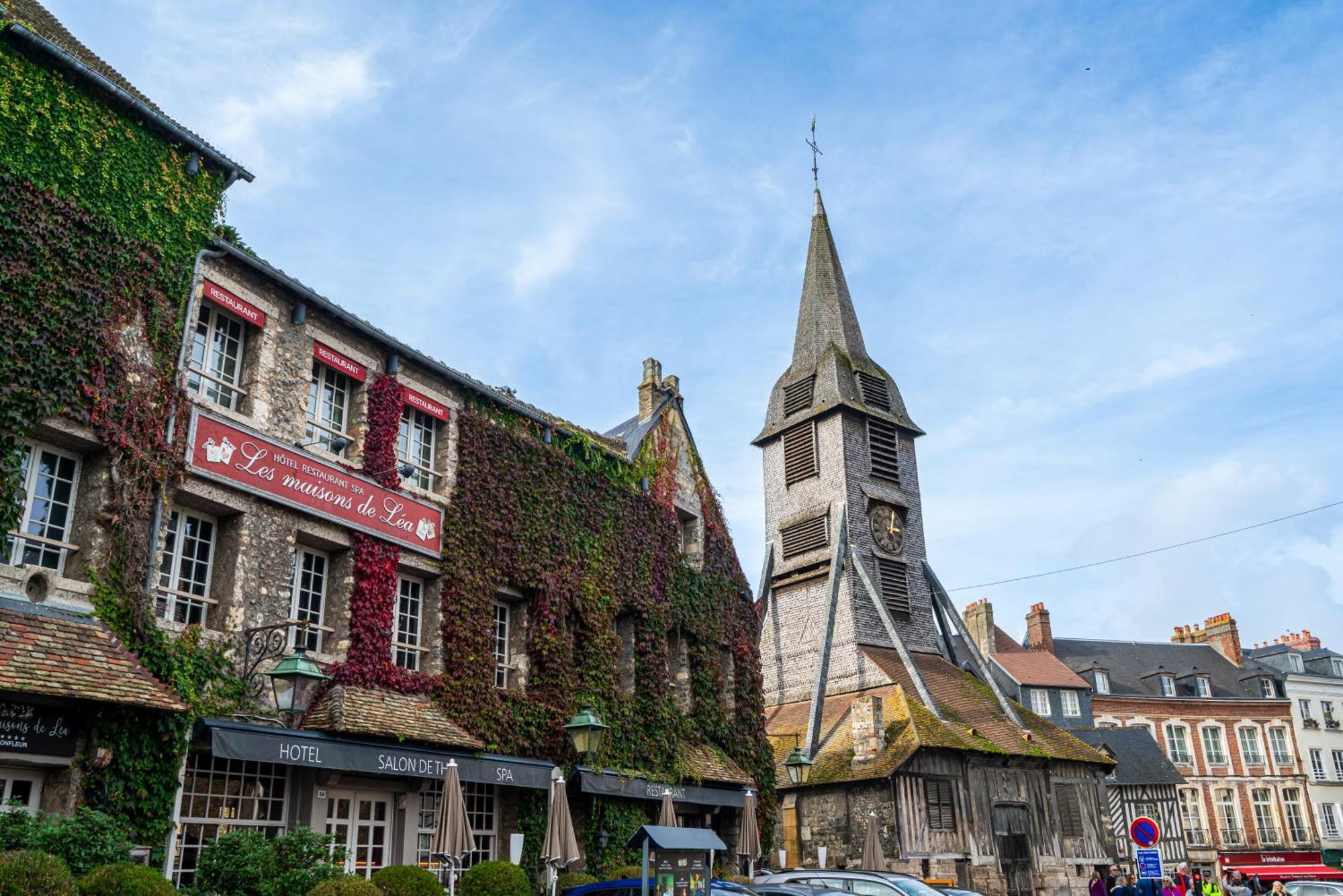 La Mondaine - Idealement Situe, Charme Honfleur Exteriör bild